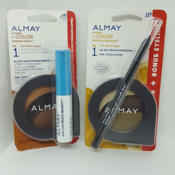 Almay Eye Shadows x 2 with Bonus Mascara + Liner - Picture 3 of 5
